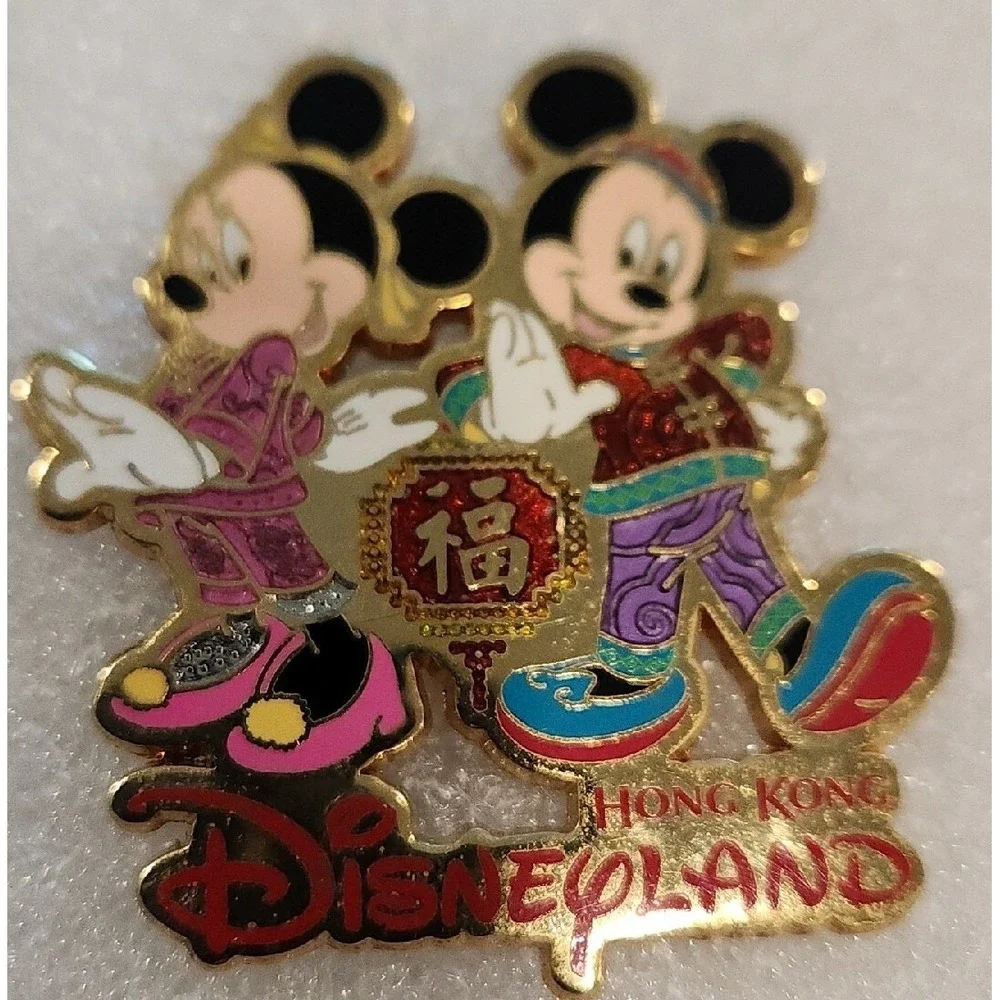 Disney Pin HONG KONG DISNEYLAND MICKEY PP‎ Preproduction Sample Proof LE 00009